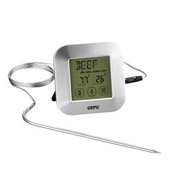 GEFU Digitales Grill-/Bratenthermometer PUNTO - Touchbedienung - inkl. Timer - 250¬∞C