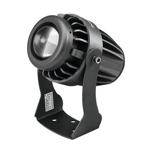 EuroLite Starker LED Punktstrahler - IP PST-10W 2700K Pinspot - warmweiss - wetterfestes Geh√§use