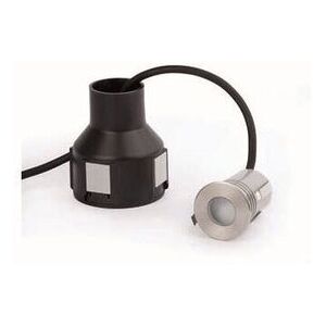 Lorefar (FARO) Faro LED Einbaustrahler Edelstahl CROSBY 2W 77lm warmweiß 230V IP67 EEK G [A-G]