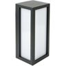 LED Wandleuchte HEITRONIC KEANU 18W 660lm warmweiß IP54 graphit