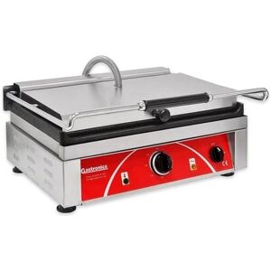 Gastronics Dönergrill Kontaktgrill KG2745G Toaster Tischgrill oben gerillt unten...