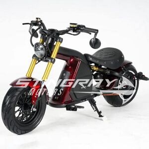 Stingray Motors E-Motorroller Elektroroller Bobber Custom, 45Ah, 3kw, 45cc, E-Ch...