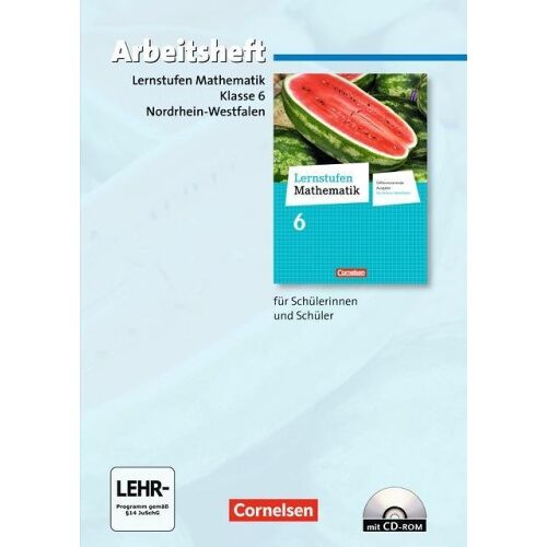 Nein Lernstufen Mathematik  6. Sj. Arb./CD-ROM Diff. NRW