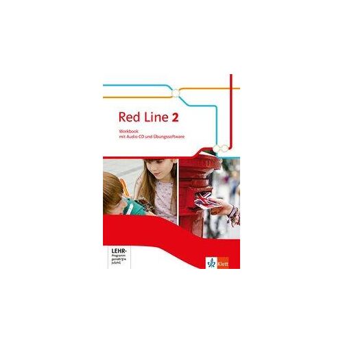 Nein Red Line 2/Workb. m. CD u. Übungssoftware 6. Sj.