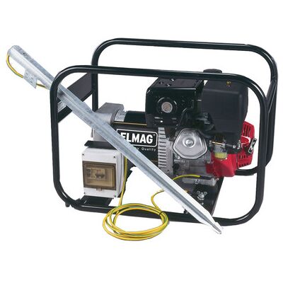 Elmag Erdungsspieß - 1 m - 4 m kabel - 16 mm² - Grounding stake Elmag Erdungsspieß - 1 m - 4 m kabel - 16 mm² - Grounding stake