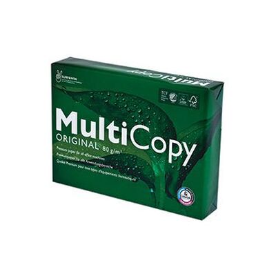 Multicopy Kopierpapier 88010116 Din A4 80 G/m² Weiß 500 Blatt/pack Multicopy Kopierpapier 88010116 Din A4 80 G/m² Weiß 500 Blatt/pack