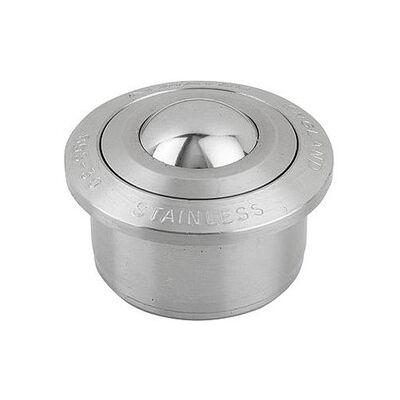 Kipp Kugelrolle Gehäuse Edelstahl, Massivausführung, Komp:Edelstahl Kipp Kugelrolle Gehäuse Edelstahl, Massivausführung, Komp:Edelstahl