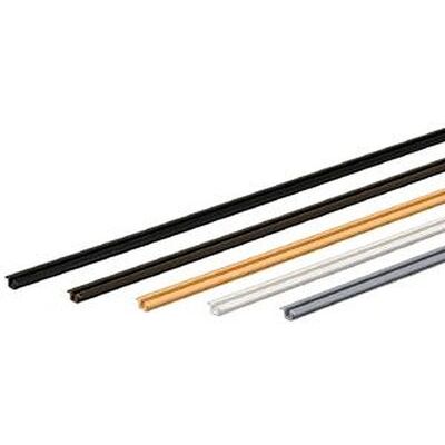 Hettich Mb-Lauf- und Führungsprofil - 4000mm - Dunkelbraun - Schiebetürführung Hettich Mb-Lauf- und Führungsprofil - 4000mm - Dunkelbraun - Schiebetürführung