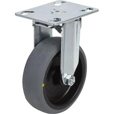 Kipp Bockrolle Ohne Feststellsystem Thermoplast, Elektrisch Leitfähig, Komp:Stahl, D=80, B=32 (K1760.11080321) Kipp Bockrolle Ohne Feststellsystem Thermoplast, Elektrisch Leitfähig, Komp:Stahl, D=80, B=32 (K1760.11080321)