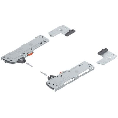 Set (Tip-On Blumotion Einheit + Mitnehmer + Adapter), Für Legrabox, Für Movento, Typ L1, Nl=350-750 Mm, Gesamtgewicht Des Auszugs=0-20 Kg, Links/recht Set (Tip-On Blumotion Einheit + Mitnehmer + Adapter), Für Legrabox, Für Movento, Typ L1, Nl=350-750 Mm, Gesamtgewicht Des Auszugs=0-20 Kg, Links/recht