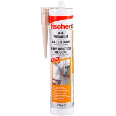 Fischer Bausilikon Dbsa 310ml Anthrazit Fischer Bausilikon Dbsa 310ml Anthrazit