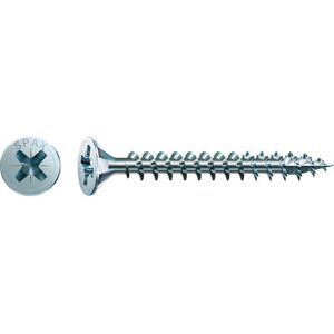 Spax Universalschraube, 4,0 X 25mm, 1000 Stück, Senkkopf, Kreuzschlitz Z, 4cu Spax Universalschraube, 4,0 X 25mm, 1000 Stück, Senkkopf, Kreuzschlitz Z, 4cu