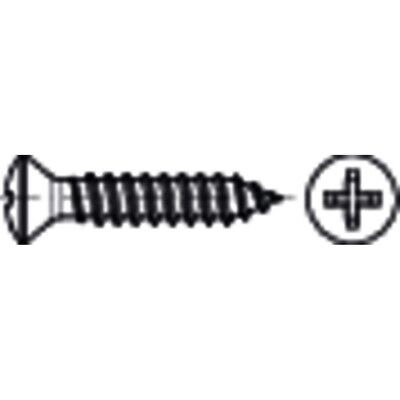 Nobrand Edelstahl Senkkopfschraube - 4,8x13mm - DIN 7983 Nobrand Edelstahl Senkkopfschraube - 4,8x13mm - DIN 7983