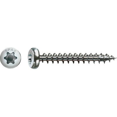 Spax Universalschraube Flachrundkopf Edelstahl T 20 4x40 Mm Spax Universalschraube Flachrundkopf Edelstahl T 20 4x40 Mm