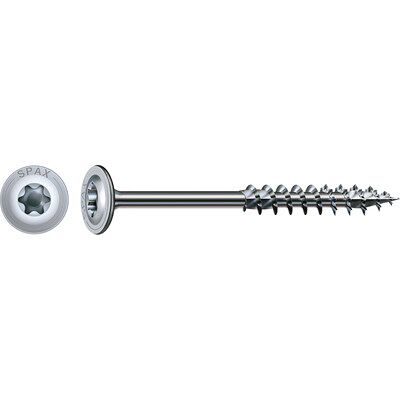 Spax Holzschraube Tellerkopf T-Star Plus 4cut Tg Wirox 10,0 X 160mm Spax Holzschraube Tellerkopf T-Star Plus 4cut Tg Wirox 10,0 X 160mm