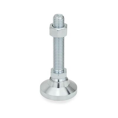 Otto Ganter GMBH & Co. KG - Ganter Norm Fuß - Zinkstahl - 32mm - 2 Stück Otto Ganter GMBH & Co. KG - Ganter Norm Fuß - Zinkstahl - 32mm - 2 Stück