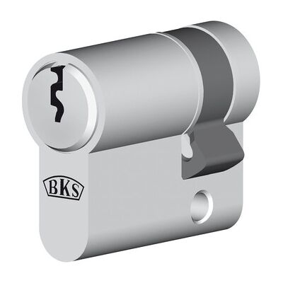 Bks Halbzylinder 8900, Bl 10/40mm, Vs., Ms Matt Vern. Bks Halbzylinder 8900, Bl 10/40mm, Vs., Ms Matt Vern.