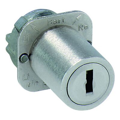 Junie Modell 7557 - Rund Nickel Möbelverschluss Junie Modell 7557 - Rund Nickel Möbelverschluss