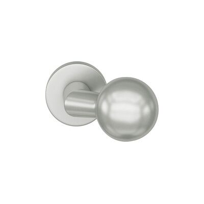 Fsb Abt-Knopf, Auf Rosette 23 0846, Kugelform,Vk8, Aluminiumsilber Eloxiert Fsb Abt-Knopf, Auf Rosette 23 0846, Kugelform,Vk8, Aluminiumsilber Eloxiert