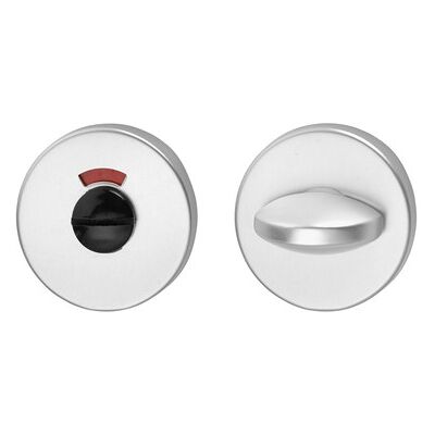 Edi 1087 - Runde WC Türrosettenpaar - 8mm - Aluminium Edi 1087 - Runde WC Türrosettenpaar - 8mm - Aluminium