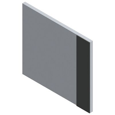 Helm Ot-Abdeckkappe,Für Abstandsprofil, Gt-S, Aluminium, Silberfarbig Eloxiert Helm Ot-Abdeckkappe,Für Abstandsprofil, Gt-S, Aluminium, Silberfarbig Eloxiert