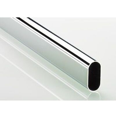Hettich Modell 0047616 - Ovales Schrankrohr 5000mm Hettich Modell 0047616 - Ovales Schrankrohr 5000mm