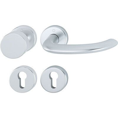 Hoppe Aluminium-Rosetten-Wechsel-Garnitur - Türgriffe für Wohnungen Hoppe Aluminium-Rosetten-Wechsel-Garnitur - Türgriffe für Wohnungen