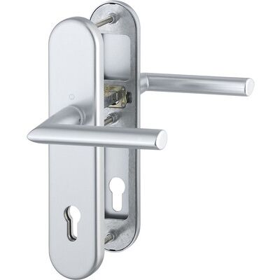 Hoppe Aluminium Sicherheitsgarnitur für Türen & Fenster - 92mm/67-72mm, ES1 Hoppe Aluminium Sicherheitsgarnitur für Türen & Fenster - 92mm/67-72mm, ES1