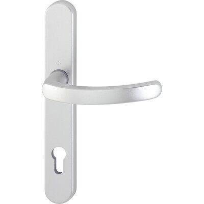 Hoppe Luxembourg Aluminium Türgriff-Garnitur - 92mm/8mm Loch Hoppe Luxembourg Aluminium Türgriff-Garnitur - 92mm/8mm Loch