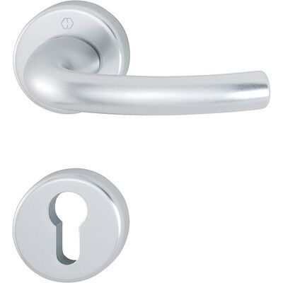 Hoppe Tokyo Aluminium-Türgriff-Garnitur - Silber Hoppe Tokyo Aluminium-Türgriff-Garnitur - Silber