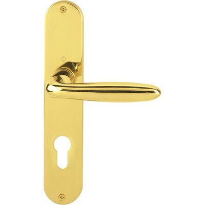 Hoppe Verona Messing-Türgriff-Garnitur - Kategorie 3 - 72mm - Für links/rechts Hoppe Verona Messing-Türgriff-Garnitur - Kategorie 3 - 72mm - Für links/rechts