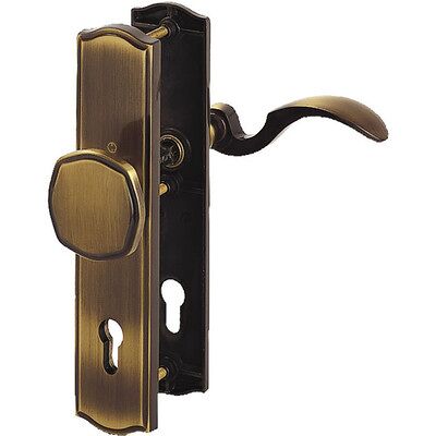 Hoppe Meran Messing-Linker Türgriff-Set - Langlebigkeit & Stahlanbohrschutz Hoppe Meran Messing-Linker Türgriff-Set - Langlebigkeit & Stahlanbohrschutz