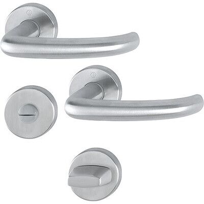 Hoppe San Francisco Edelstahl-Innentürgriff-Set - 37-42mm Hoppe San Francisco Edelstahl-Innentürgriff-Set - 37-42mm