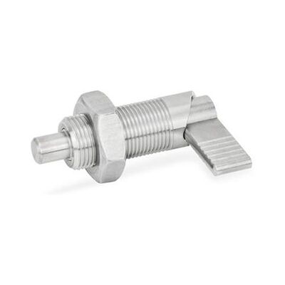 Ganter - 612-12-M20-Ak-Ni - Edelstahl - Rastriegel Ganter - 612-12-M20-Ak-Ni - Edelstahl - Rastriegel