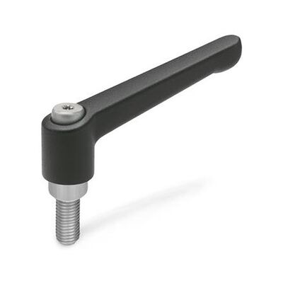 Ganter - Norm 300.1-78-M8-50-Sw - Zink-Druckguss - Clamping lever Ganter - Norm 300.1-78-M8-50-Sw - Zink-Druckguss - Clamping lever