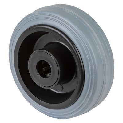 BS Modell B46.080 - Kunststoffrad Gummi Grau 80mm BS Modell B46.080 - Kunststoffrad Gummi Grau 80mm