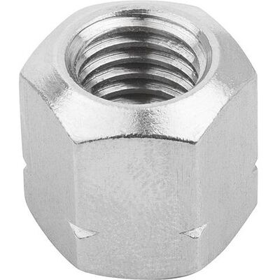 Kipp Sechskantmutter 1,5d Hoch Din6330, M20, Sw=30, Edelstahl A2 70 Blank Kipp Sechskantmutter 1,5d Hoch Din6330, M20, Sw=30, Edelstahl A2 70 Blank