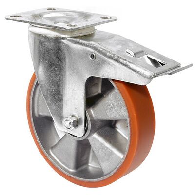 BS Modell LB520.B90 Zinkbeschichtete Drehrolle - Rollenrad BS Modell LB520.B90 Zinkbeschichtete Drehrolle - Rollenrad