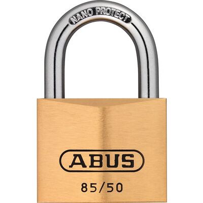ABUS 85/50 Vorhängeschloss - Massiv Messing ABUS 85/50 Vorhängeschloss - Massiv Messing
