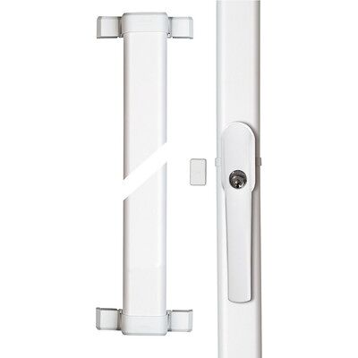 Abus Ft-Stangenschloss, Mit Alarm, Fos550a, Al0089, Stahl Weiß Abus Ft-Stangenschloss, Mit Alarm, Fos550a, Al0089, Stahl Weiß