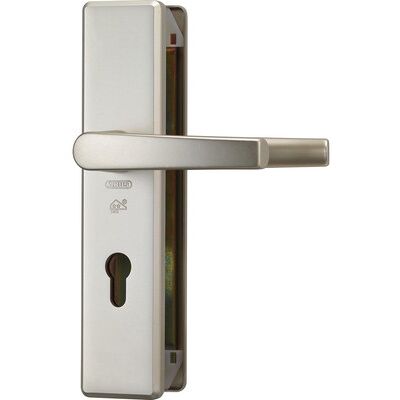 Abus Wet-Schutz-Drückergarnitur,Langsch. Klt512,Profilzylinder Gelocht,E72,Aluminium Abus Wet-Schutz-Drückergarnitur,Langsch. Klt512,Profilzylinder Gelocht,E72,Aluminium