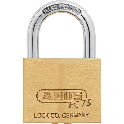 ABUS 75/40 Lock-Tag Vorhangschloss - Messing ABUS 75/40 Lock-Tag Vorhangschloss - Messing