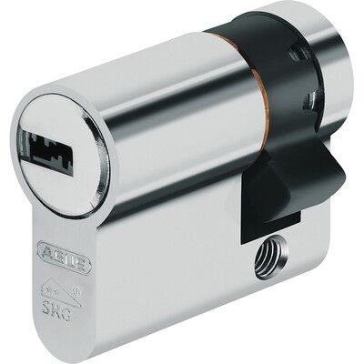 Abus Profil-Halbzylinder, Xp20s,Bl 10/45, 12-Stiftig,3 Schl., Vs., Ms Matt Vernickelt Abus Profil-Halbzylinder, Xp20s,Bl 10/45, 12-Stiftig,3 Schl., Vs., Ms Matt Vernickelt