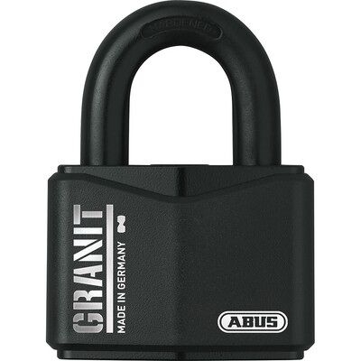 Abus Av-Vorhangschloss, Granit 37rk/70 B/dfnli, Spezialstahl Gehärtet Schwarz Abus Av-Vorhangschloss, Granit 37rk/70 B/dfnli, Spezialstahl Gehärtet Schwarz