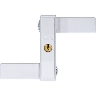 ABUS FT-Zusatzschloss 2530 - abschließbar - verschiedenschließend - Stahl Weiß - Lock ABUS FT-Zusatzschloss 2530 - abschließbar - verschiedenschließend - Stahl Weiß - Lock