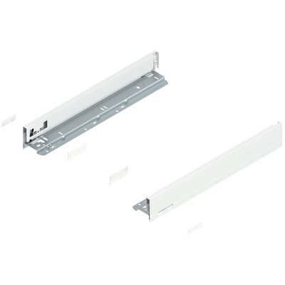 Blum Legrabox Zarge, Höhe N (66.5 Mm), Nl=450 Mm, Links/rechts, Für Legrabox Pure, Seidenweiss Matt Blum Legrabox Zarge, Höhe N (66.5 Mm), Nl=450 Mm, Links/rechts, Für Legrabox Pure, Seidenweiss Matt