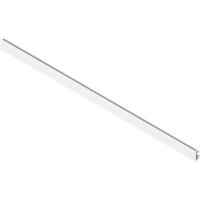 Blum Legrabox Vorderstück, Mit Nut Für Einschubelement, Für Innenauszug, Kb=1200 Mm, Zum Ablängen, Seidenweiss Matt Blum Legrabox Vorderstück, Mit Nut Für Einschubelement, Für Innenauszug, Kb=1200 Mm, Zum Ablängen, Seidenweiss Matt