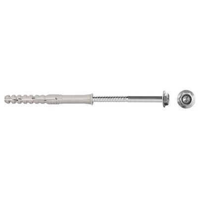 Celo Multifunktionsrahmendübel Mfr Sb 8-100 Ssks, Senkbund, Sechskantschr. Mit Angepr. Scheibe, Galv. Verz., 50er Box Celo Multifunktionsrahmendübel Mfr Sb 8-100 Ssks, Senkbund, Sechskantschr. Mit Angepr. Scheibe, Galv. Verz., 50er Box