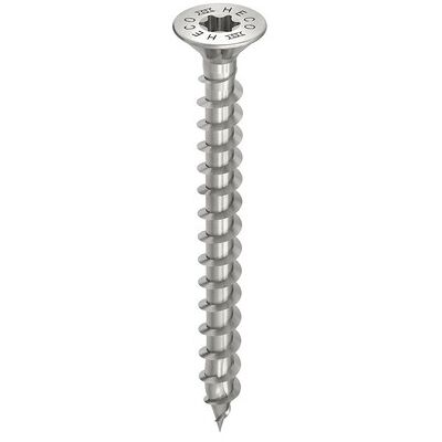 Heco Topix Plus Edelstahl Senkkopf Schraube - Variabler Vollgewinde - 4 x 40 mm Heco Topix Plus Edelstahl Senkkopf Schraube - Variabler Vollgewinde - 4 x 40 mm