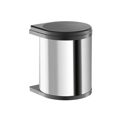 Hettich Bin.It Classic, 290 X 304 X 365 Mm, 15 L, Edelstahl / Kunststoff Schwarz Hettich Bin.It Classic, 290 X 304 X 365 Mm, 15 L, Edelstahl / Kunststoff Schwarz
